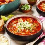 Smoky Chorizo and Chicken Pozole