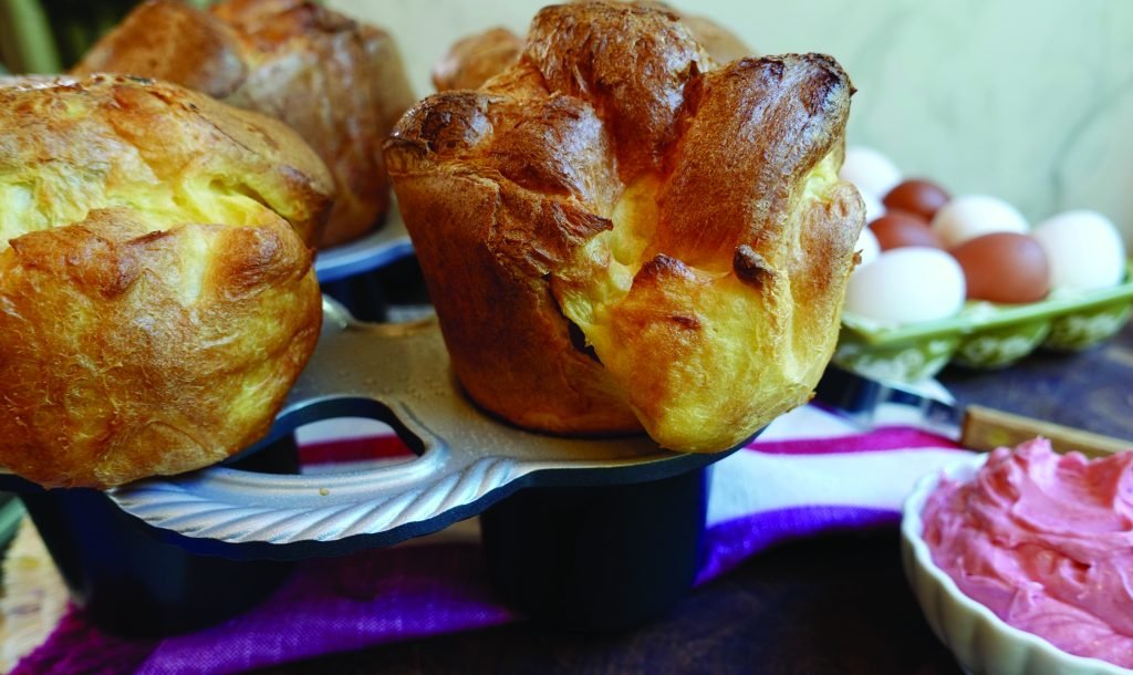 Cranberry Butter Popovers