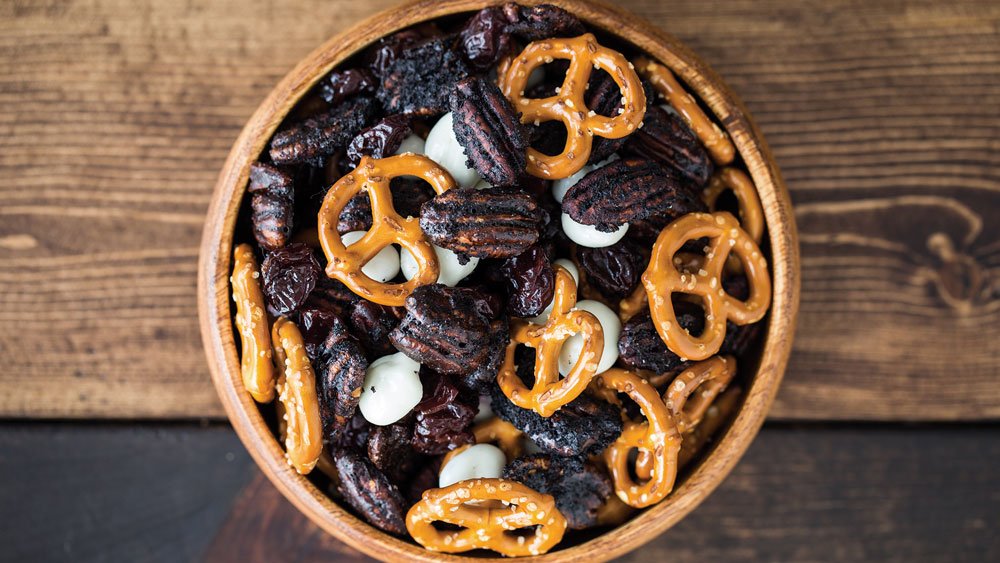 Chocolate Cherry Pecan Trail Mix
