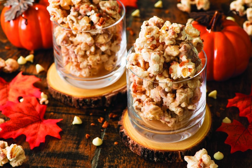 Haunted Popcorn Treats