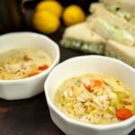Lemon Chicken Orzo Soup