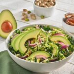 Avocado, Brussels Sprouts, Kale, and Date Salad