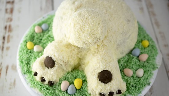 Easter Bunny Bottom Cake Recipe