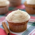Honey Gingerbread Cupcakes